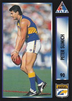 1994 Dynamic AFLPA #90 Peter Sumich Front